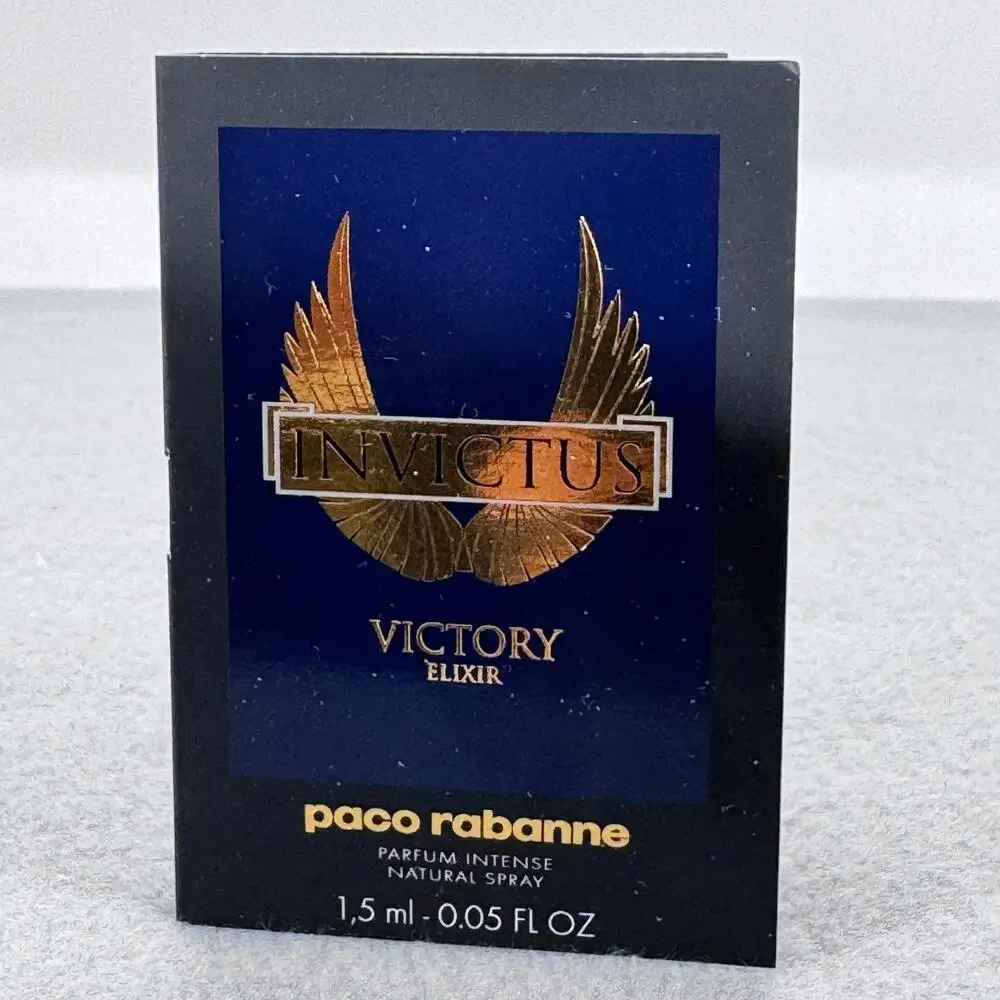 Paco Rabanne Invictus Victory‎ Elixir 1.5ml Sample Spray Carded New